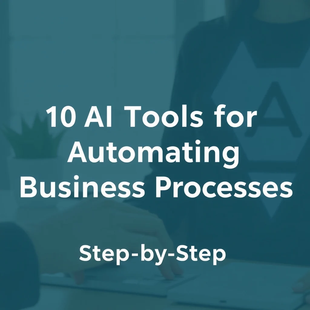 10 AI Tools for Automating Business Processes Step-by-Step