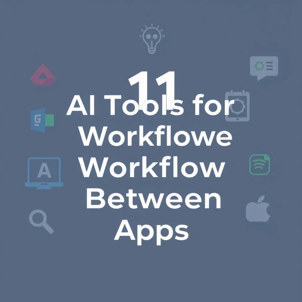 11 AI Tools for Workflow Integration Between Apps