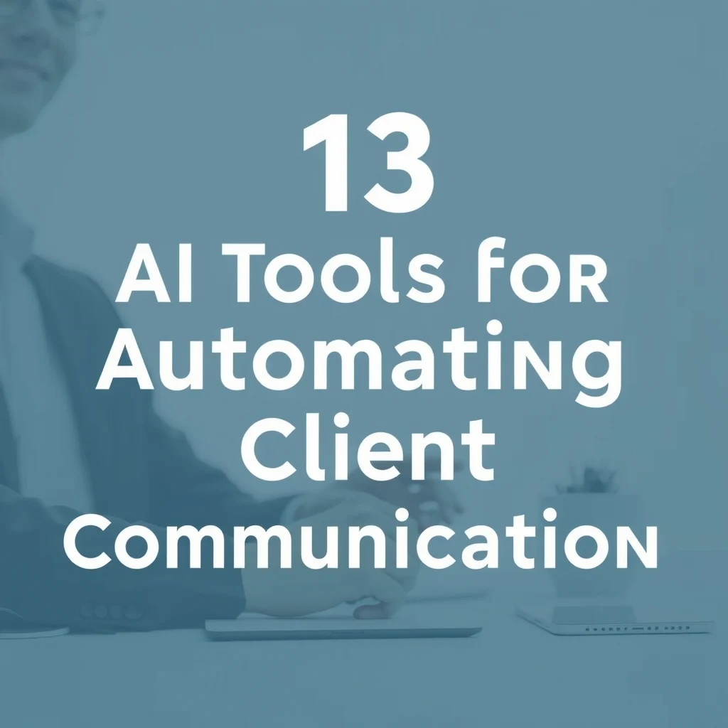 13 AI Tools for Automating Client Communication