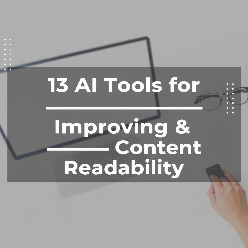 13 AI Tools for Improving Blog Content Readability