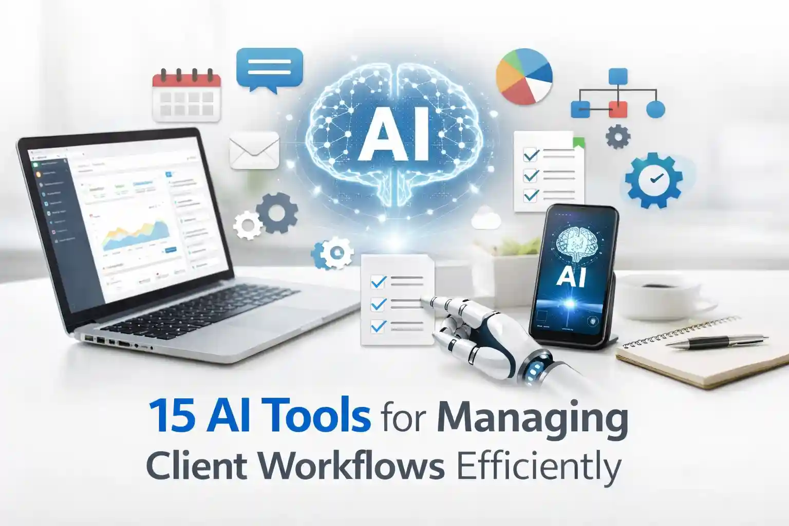 15 AI Tools for Managing Client Workflows Efficiently