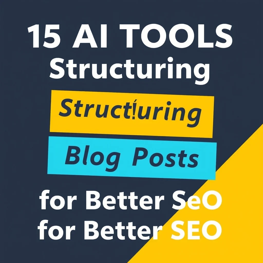 15 AI Tools for Structuring Blog Posts for Better SEO