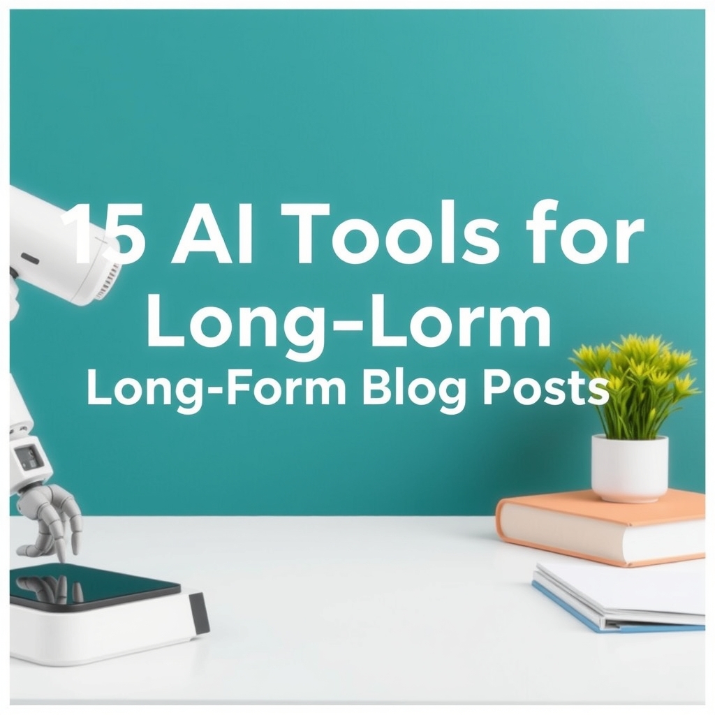 15 AI Tools for Writing Long-Form Blog Posts Faster