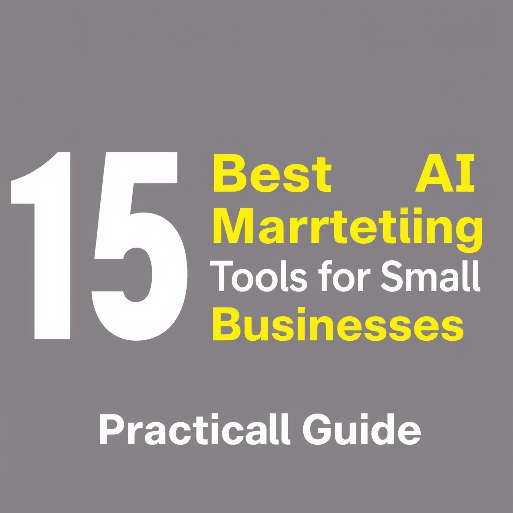 15 Best AI Marketing Tools for Small Businesses (Practical Guide)