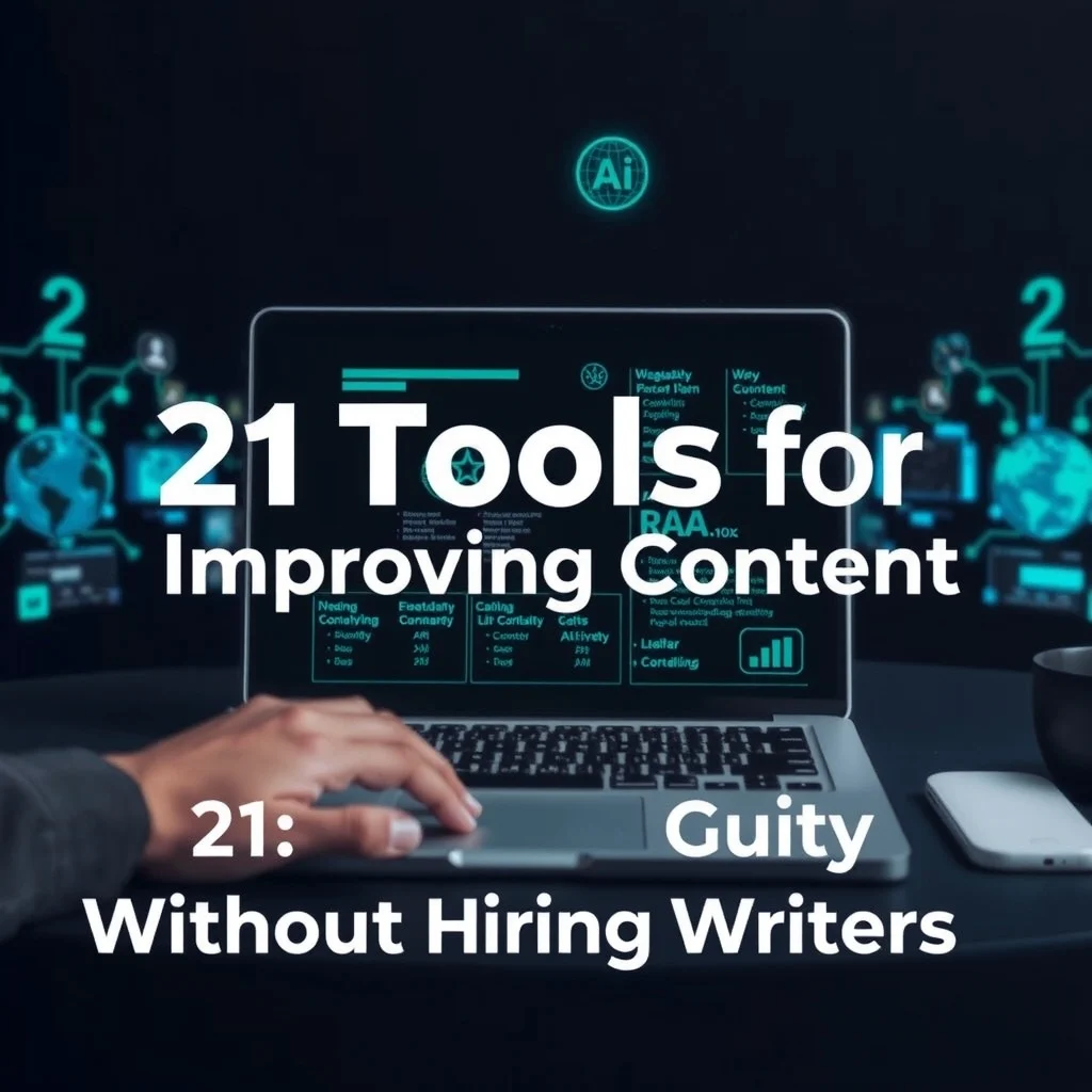 21 AI Tools for Improving Content Quality Without Hiring Writers