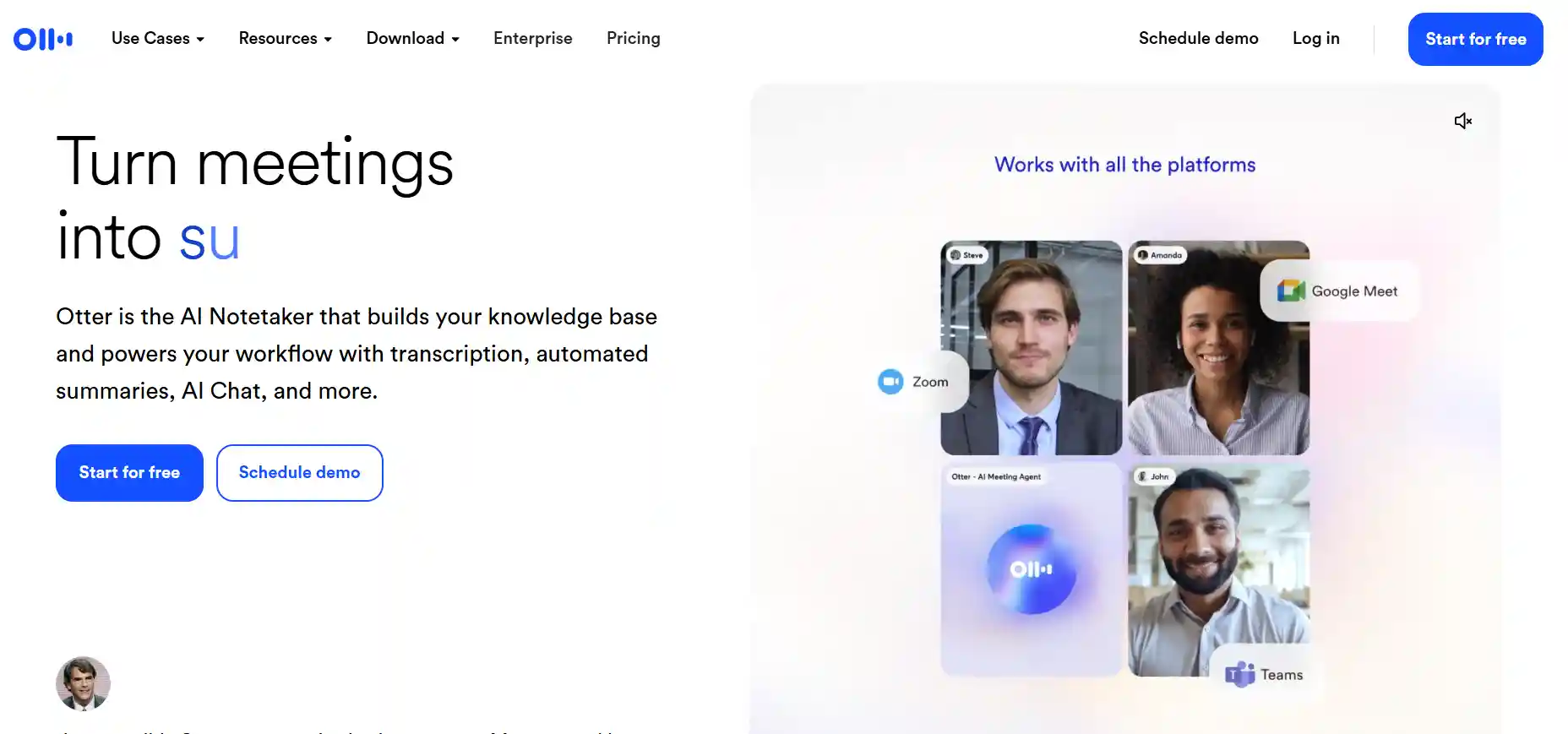 Otter.ai – Automated Transcription
