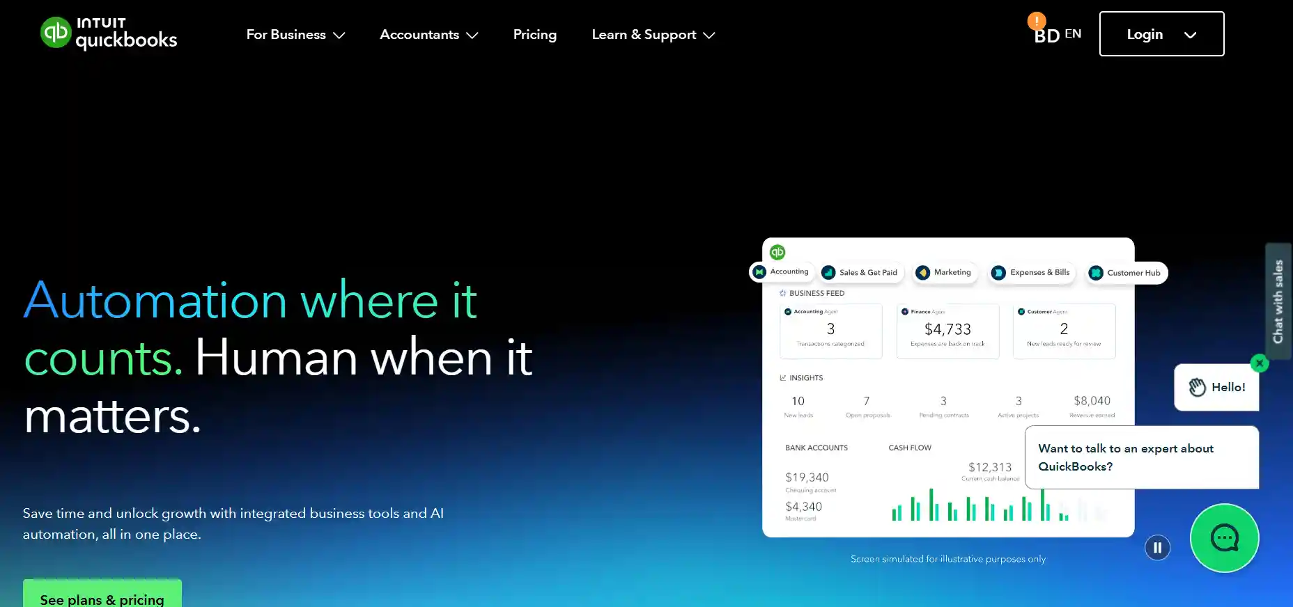 QuickBooks Self‑Employed – Automated Accounting