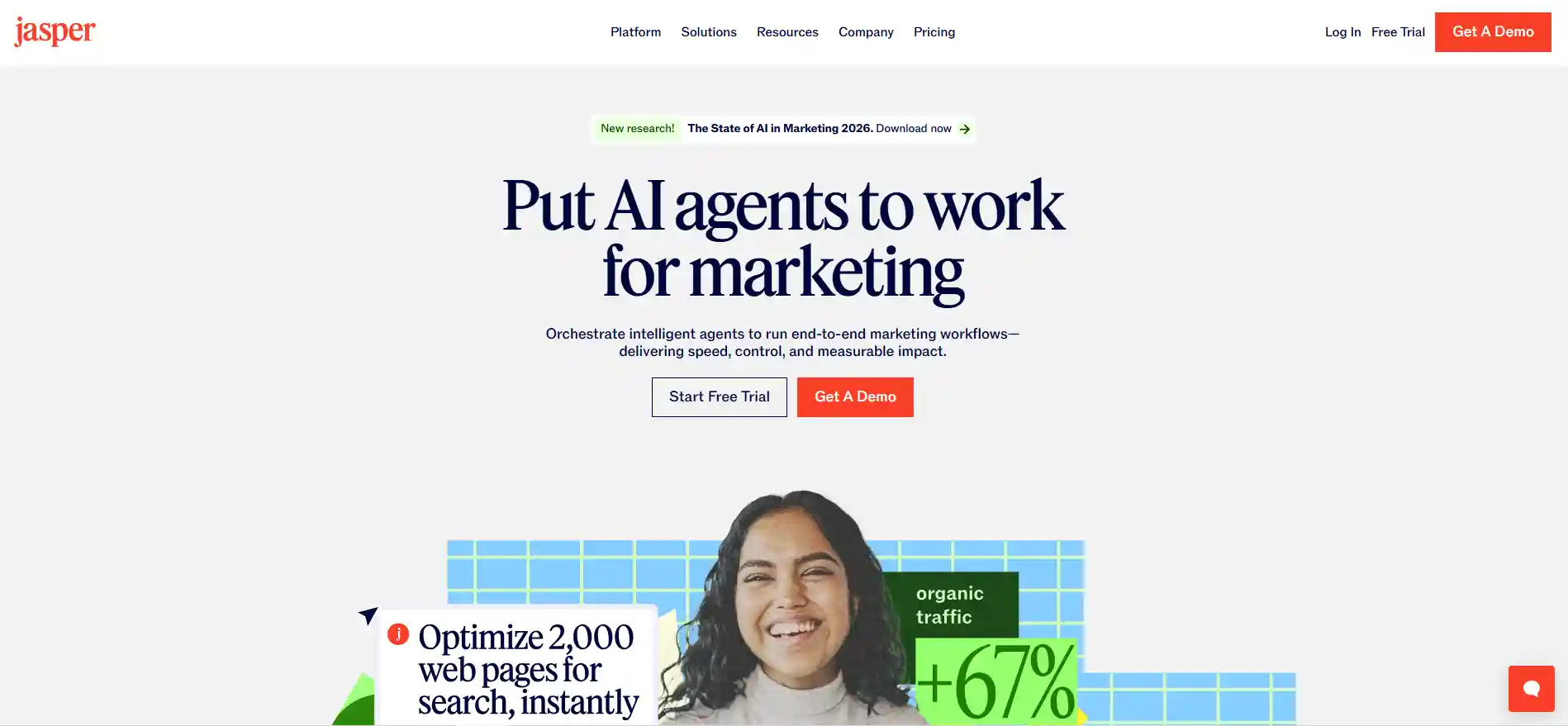 Jasper (formerly Jarvis) – AI Content Generator